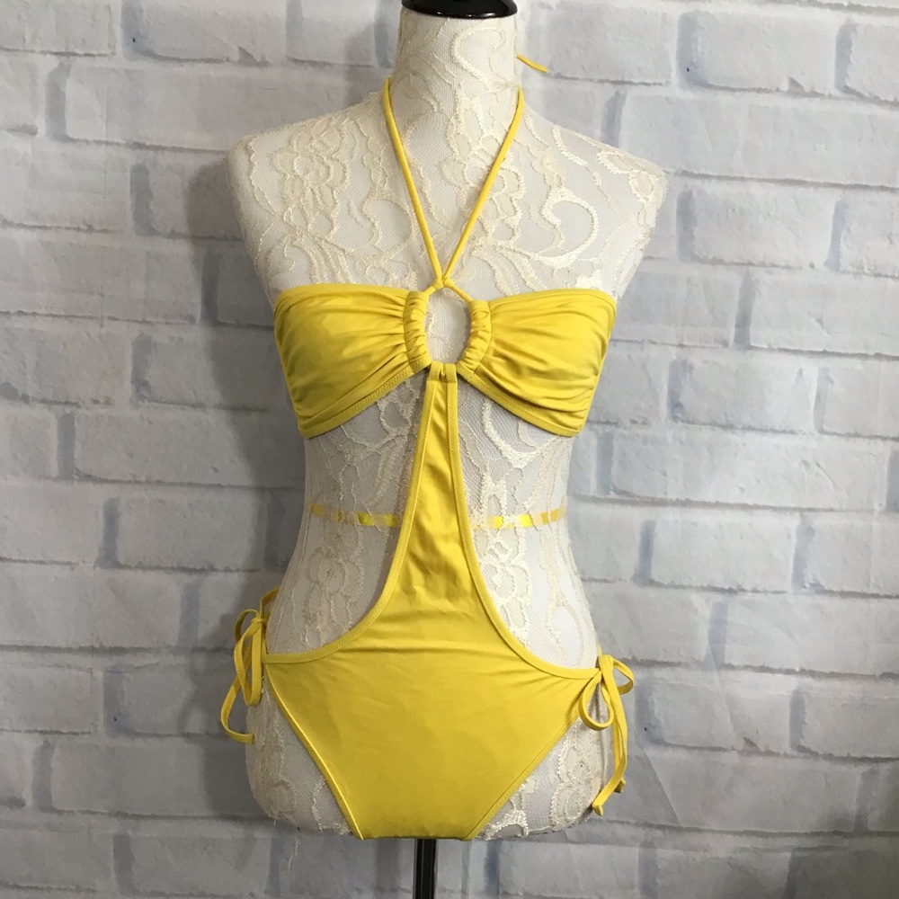 Victoria Secret Yellow Monokini